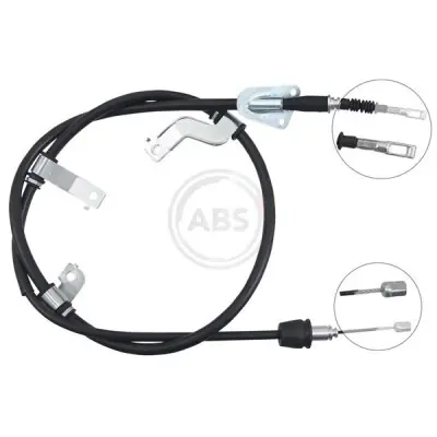 Cable de accionamiento, freno de estacionamiento A.B.S. K17633 Descuento